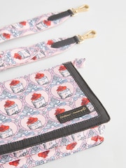 Cath Kidston Pink Paddington Hearts Double Pouch Cross-Body Bag - Image 11 of 11