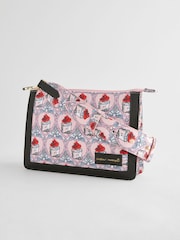 Cath Kidston Pink Paddington Hearts Double Pouch Cross-Body Bag - Image 4 of 11