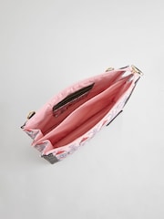Cath Kidston Pink Paddington Hearts Double Pouch Cross-Body Bag - Image 6 of 11