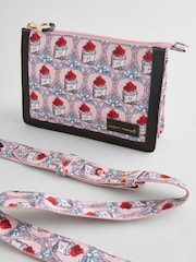 Cath Kidston Pink Paddington Hearts Double Pouch Cross-Body Bag - Image 8 of 11
