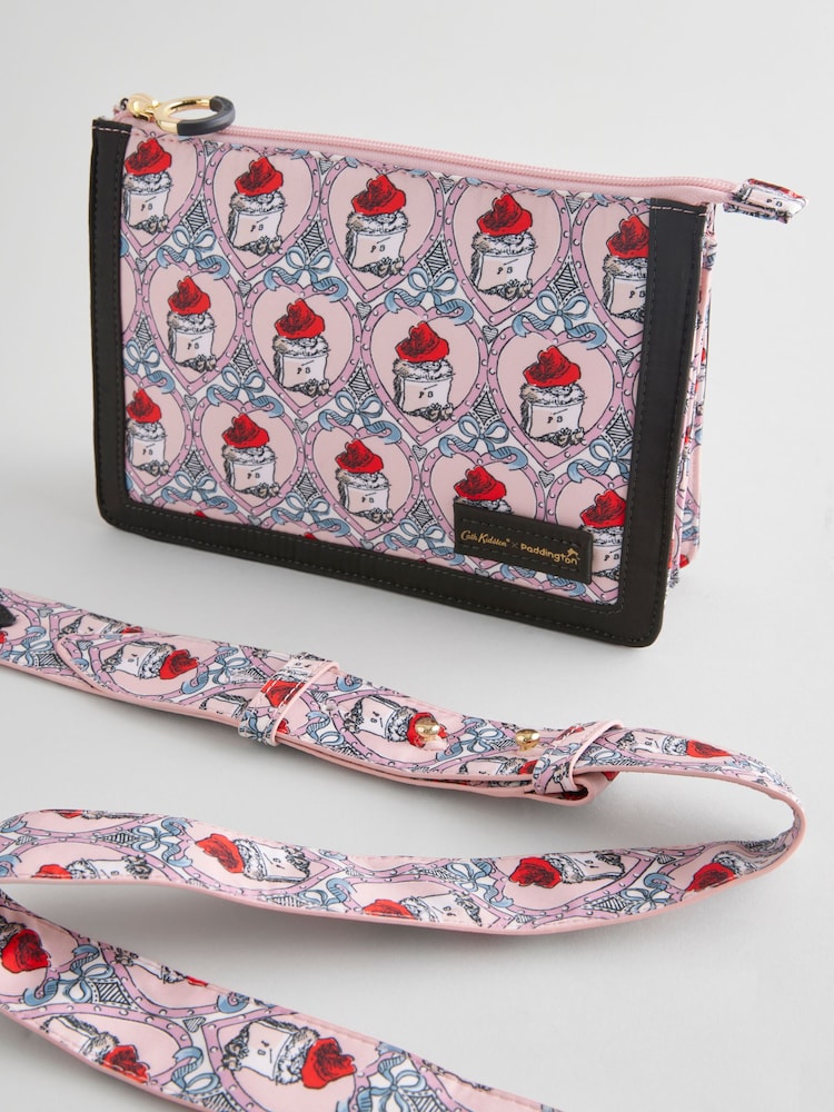 Cath Kidston – Paddington – Umhängetasche mit zwei Fächern und Herzmotiv - Image 8 of 11