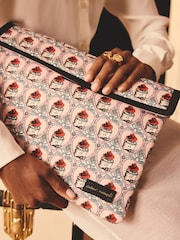 Cath Kidston Pink Paddington Hearts Laptop Case - Image 1 of 8