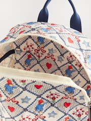 Cath Kidston Ecru Paddington Fold Away Backpack - Image 11 of 11