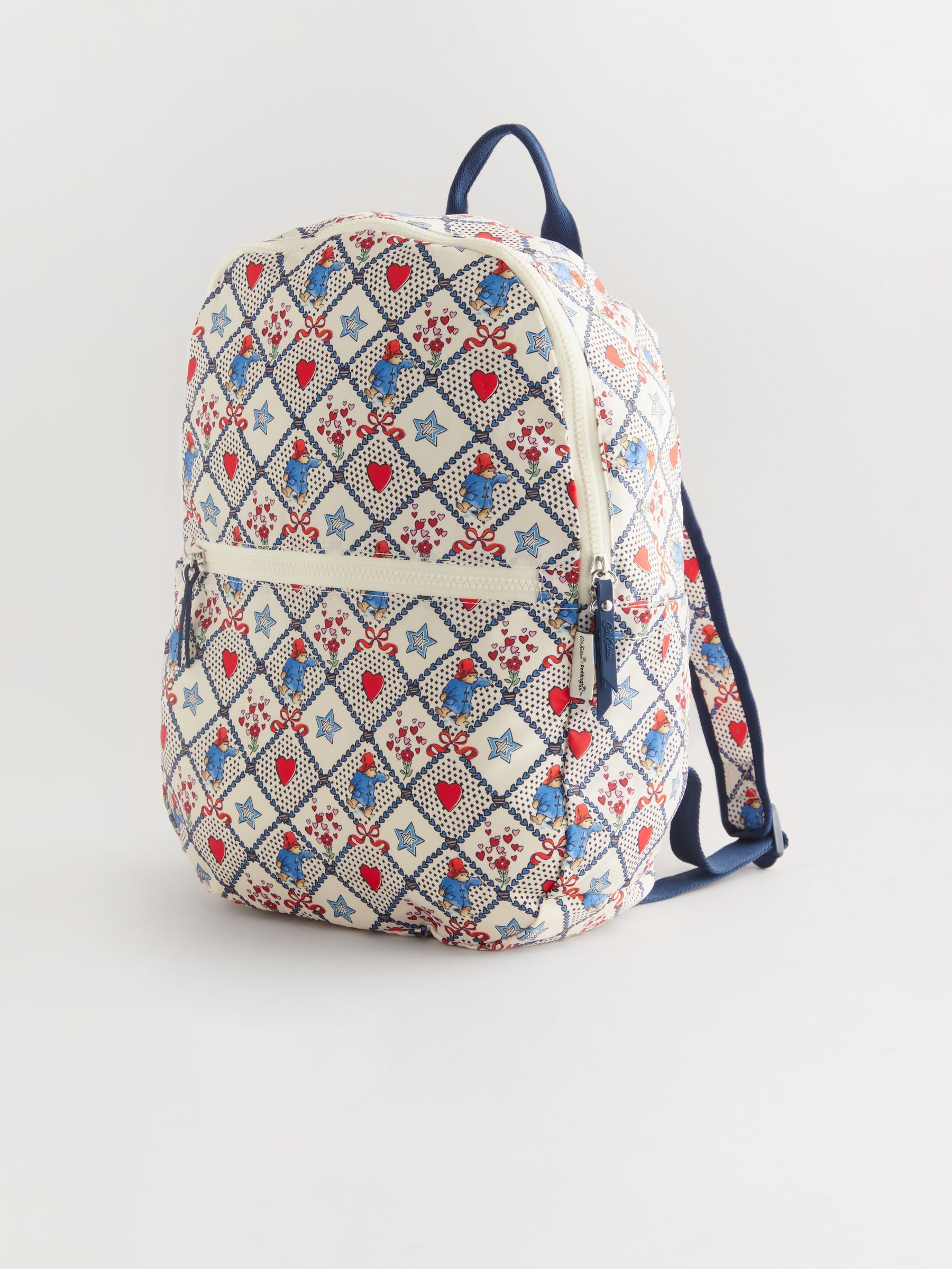 Womens Cath Kidston Ecru Paddington Fold Away Backpack Ecru