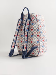 Cath Kidston Ecru Paddington Fold Away Backpack - Image 6 of 11