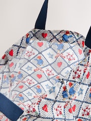Cath Kidston Ecru Check Paddington Foldaway Tote - Image 3 of 6