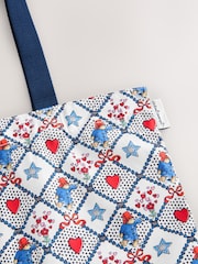 Cath Kidston Ecru Check Paddington Foldaway Tote - Image 4 of 6
