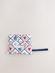 Cath Kidston Ecru Check Paddington Foldaway Tote - Image 6 of 6