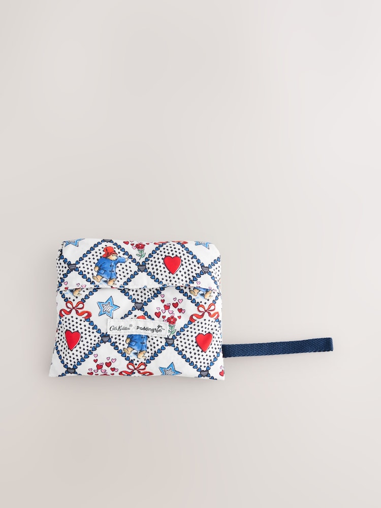 Cath Kidston Ecru Check Paddington Foldaway Tote - Image 6 of 6