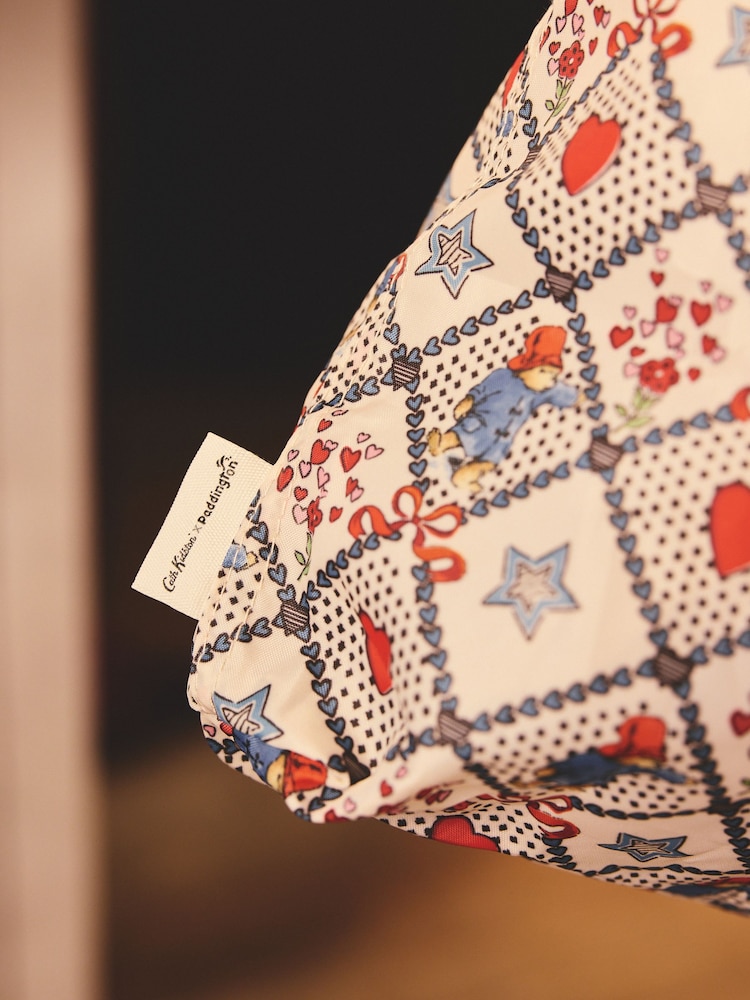 Cath Kidston Ecru Check Paddington Fold Away Shopper - Image 2 of 9