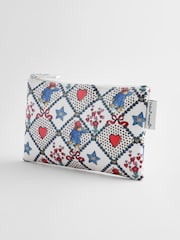 Cath Kidston Paddington 100% Cotton Zip Purse - Image 1 of 5