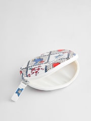 Cath Kidston Ecru Check Paddington Oval Purse - Image 3 of 4