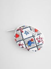 Cath Kidston Ecru Check Paddington Oval Purse - Image 4 of 4
