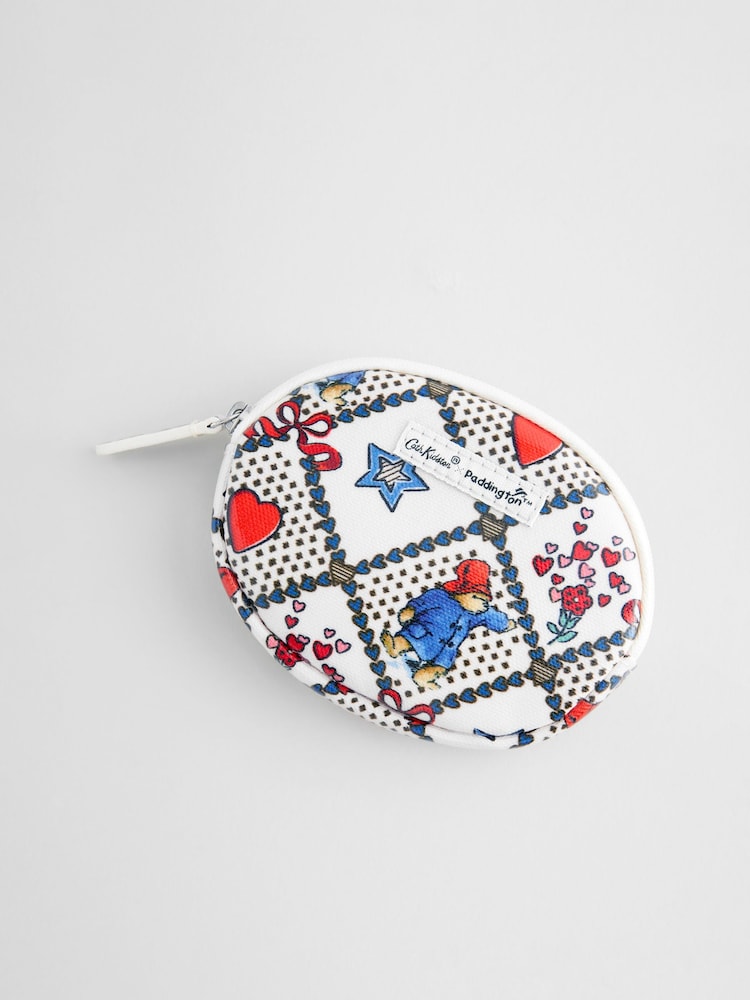 Cath Kidston Ecru Check Paddington Oval Purse - Image 4 of 4
