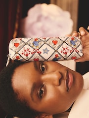 Cath Kidston Ecru Check Paddington Pencil Case - Image 6 of 6