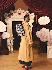 Cath Kidston Navy Paddingon Party Compact Backpack - Image 1 of 8