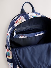 Cath Kidston Navy Paddingon Party Compact Backpack - Image 5 of 8