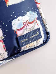 Cath Kidston Navy Paddingon Party Compact Backpack - Image 6 of 8