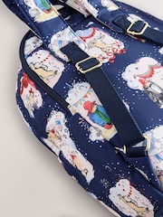 Cath Kidston Navy Paddingon Party Compact Backpack - Image 8 of 8