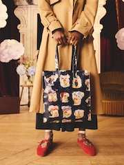 Cath Kidston Navy Paddington Party Large Book Bag - Image 2 of 9