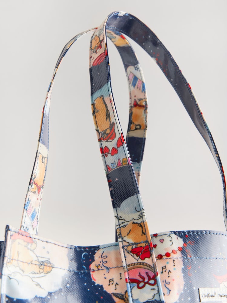 Cath Kidston Navy Paddington Party Large Book Bag - Image 6 of 9