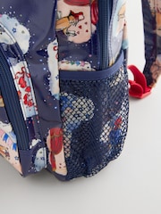 Cath Kidston Navy Kids Large Paddington Backpack - Image 7 of 10