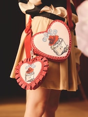 Cath Kidston Pink/Red Kids Paddington Hearts Purse - Image 1 of 9