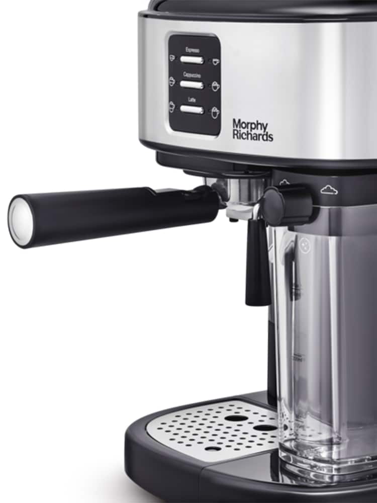 Morphy Richards Black And Stainless Steel Traditional Pump Espresso Machine - Image 4 of 4