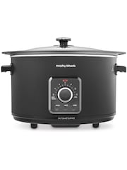 Morphy Richards Black Easy Time 6.5L Slow Cooker - Image 2 of 4