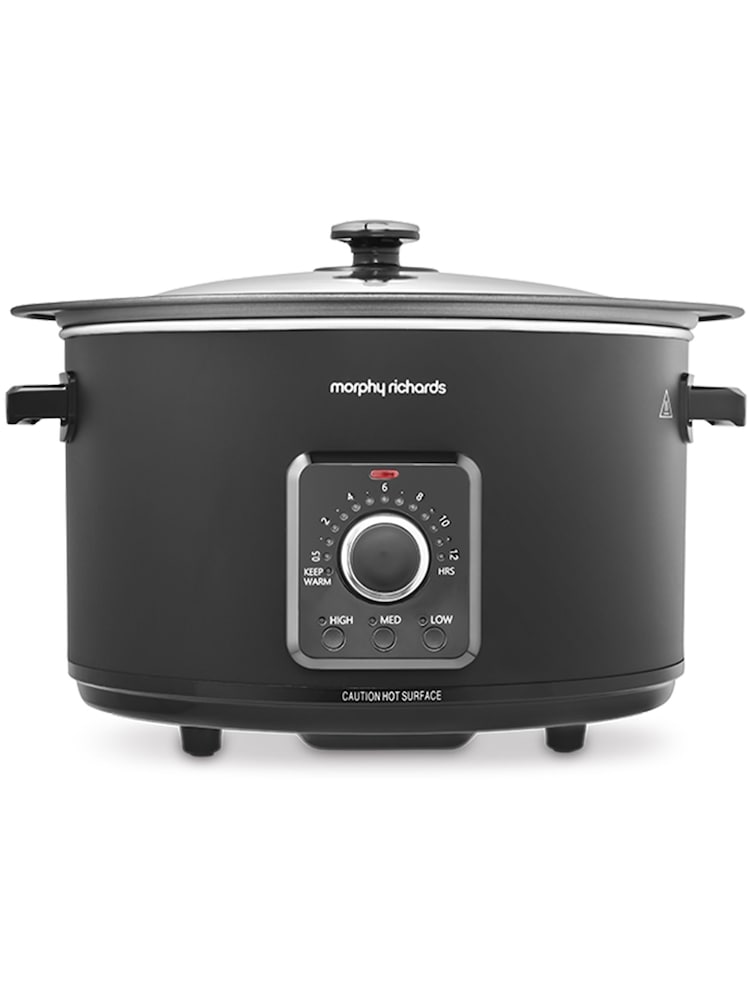 Morphy Richards Black Easy Time 6.5L Slow Cooker - Image 2 of 4