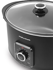 Morphy Richards Black Easy Time 6.5L Slow Cooker - Image 3 of 4