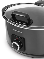 Morphy Richards Black Sear And Stew 6.5L Slow Cooker - Image 3 of 4