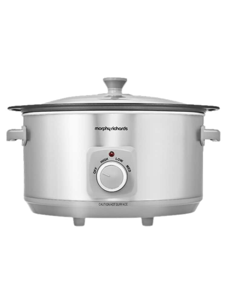 Morphy Richards Brushed Stainless Steel 6.5L Slow Cooker - Image 4 of 4