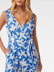 Forever New Blue Tamsin Casual Jumpsuit - Image 2 of 4