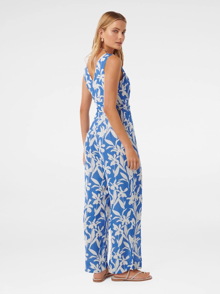 Forever New Blue Tamsin Casual Jumpsuit - Image 4 of 4