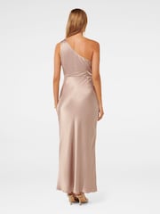 Forever New Nude Petite Emily Petite One Shoulder Maxi Dress - Image 4 of 4