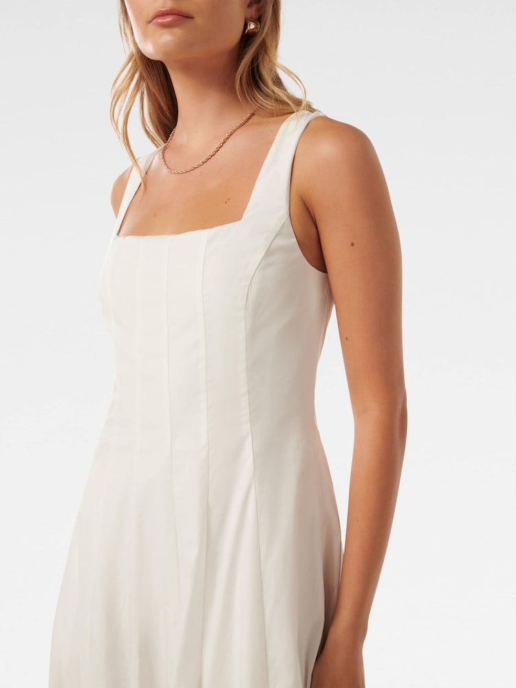Forever New White Samera Sleeveless Midi Dress - Image 2 of 4