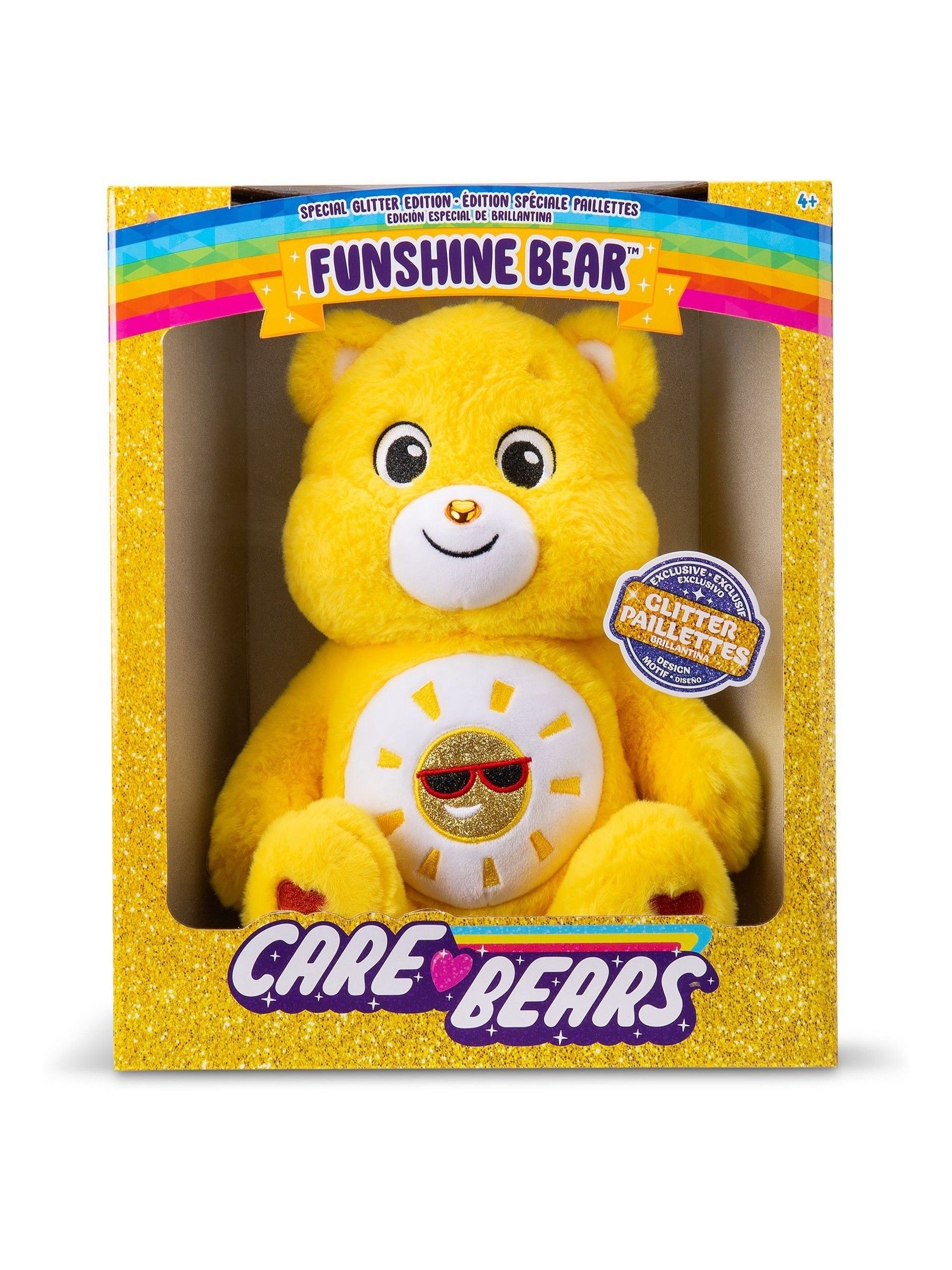 Buy Care Bears Medium 35cm Glitter Belly Plush Bear from the Next UK online shop