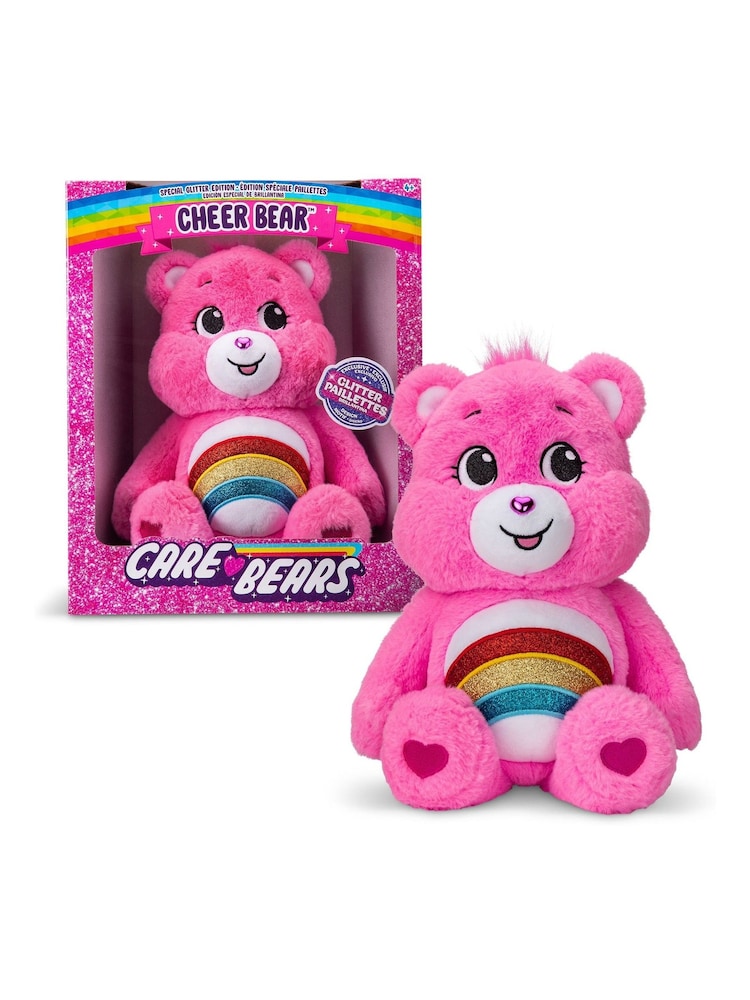 Care Bears Glitter Belly Cheer Bear Soft Toy - Image 5 of 5
