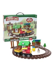Lincoln Logs Sawmill Express Train 101 Piece Set - Image 1 of 2