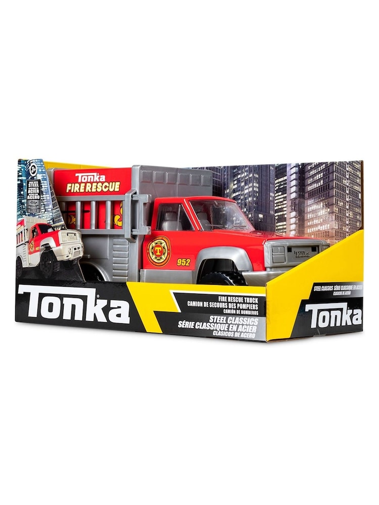 Tonka Steel Classics Rescue Truck Toy - Image 2 of 6 Tonka Steel Classics Rescue Truck Toy - Image 2 of 6