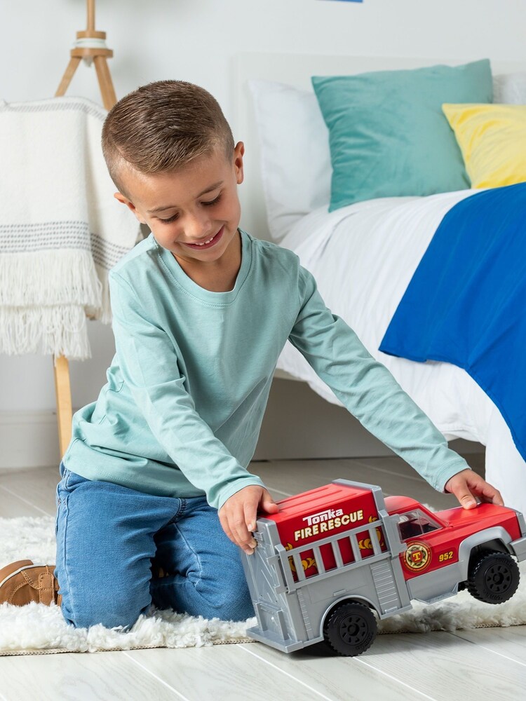 Tonka Steel Classics Rescue Truck Toy - Image 6 of 6 Tonka Steel Classics Rescue Truck Toy - Image 6 of 6