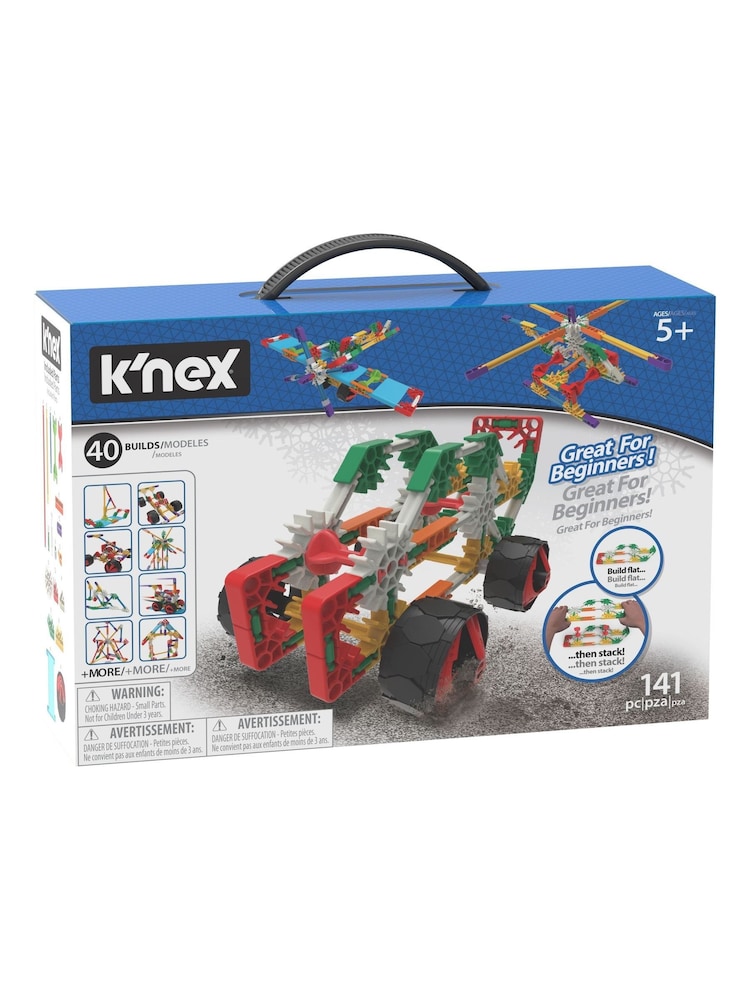 K'nex Classics 141 Piece 40 Model Beginner Set - Image 1 of 6