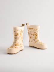 Yellow Print Wellies - Image 1 of 5