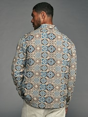 Multi Floral Quilted Tapestry Shacket - Image 2 of 9