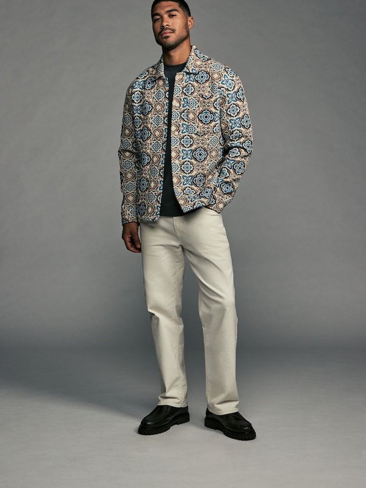 Multi Floral Quilted Tapestry Shacket - Image 3 of 9