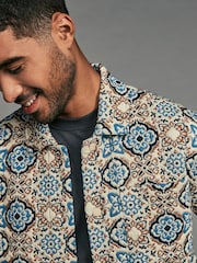 Multi Floral Quilted Tapestry Shacket - Image 5 of 9