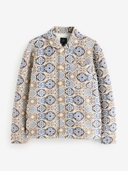 Multi Floral Quilted Tapestry Shacket - Image 6 of 9