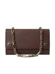 Dolce & Gabbana 100% Authentic Leather Shoulder Brown Bag with Gold Metal Detailing - Image 1 of 6