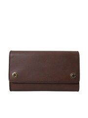 Dolce & Gabbana 100% Authentic Leather Shoulder Brown Bag with Gold Metal Detailing - Image 3 of 6